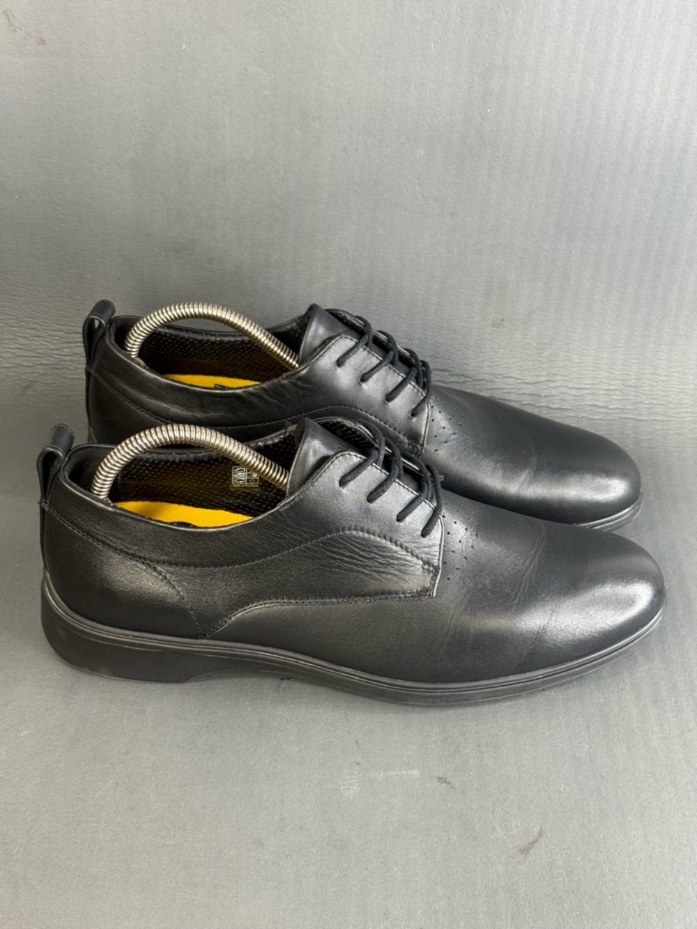 Amberjack Men's The Original Obsidian Leather Oxford sneaker shoes men’s size 10